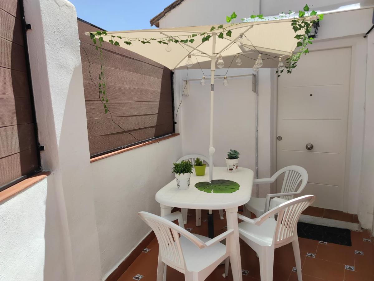 Encantadora Casa Con Patio Ronda Eksteriør billede